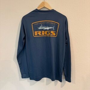 RIGS Performance Fishing UPF 50+ Base Layer L/S Size M